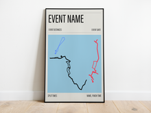 Load image into Gallery viewer, Create Your Own Triathlon Print
