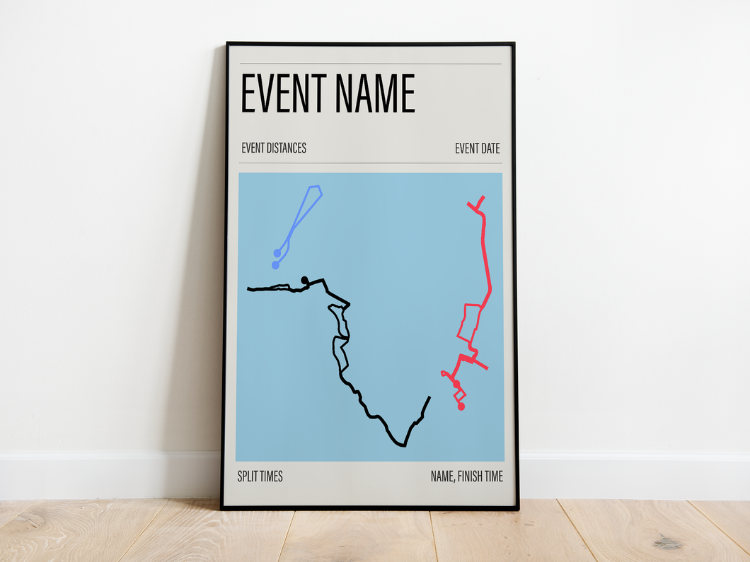 Create Your Own Triathlon Print