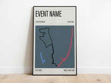 Load image into Gallery viewer, Create Your Own Triathlon Print
