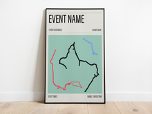 Load image into Gallery viewer, Create Your Own Triathlon Print
