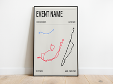 Load image into Gallery viewer, Create Your Own Triathlon Print
