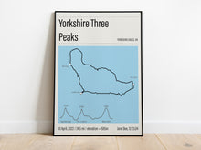 Load image into Gallery viewer, Yorkshire 3 Peaks Print
