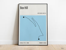 Load image into Gallery viewer, Box Hill Strava Print
