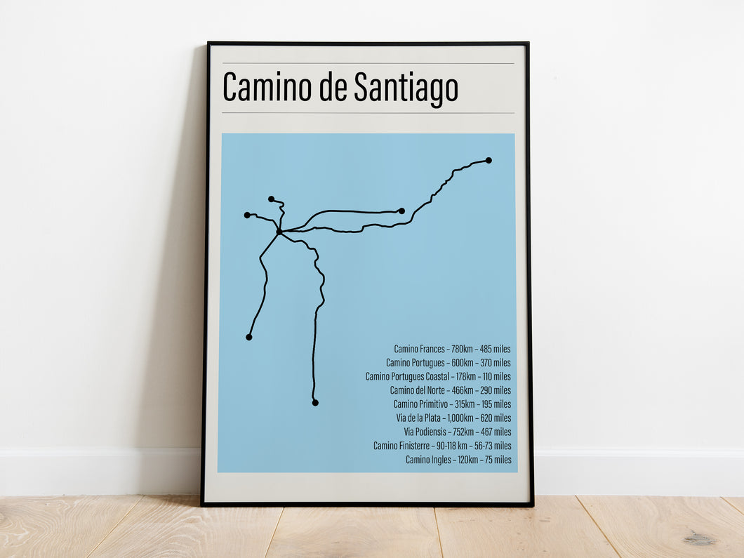 Camino de Santiago Print