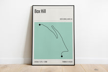 Load image into Gallery viewer, Box Hill Strava Print
