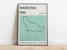 Load image into Gallery viewer, Yorkshire 3 Peaks Print
