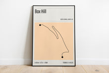 Load image into Gallery viewer, Box Hill Strava Print
